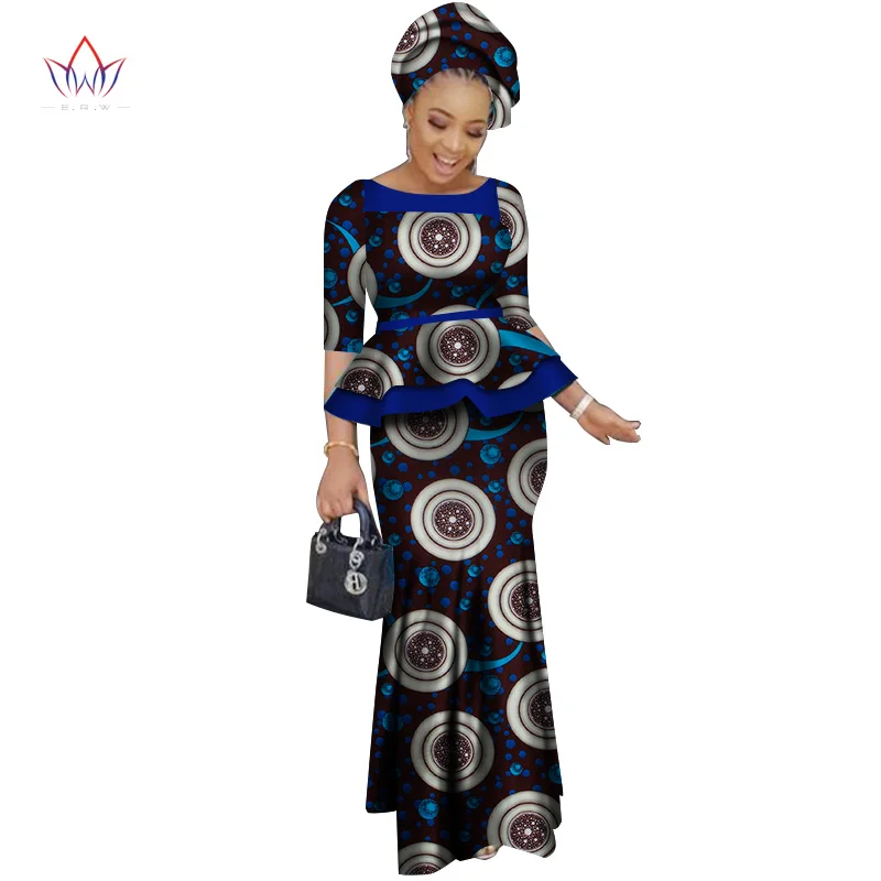 2021 летний комплект из туфель и сумочки в Африканском для женщин двух частей с