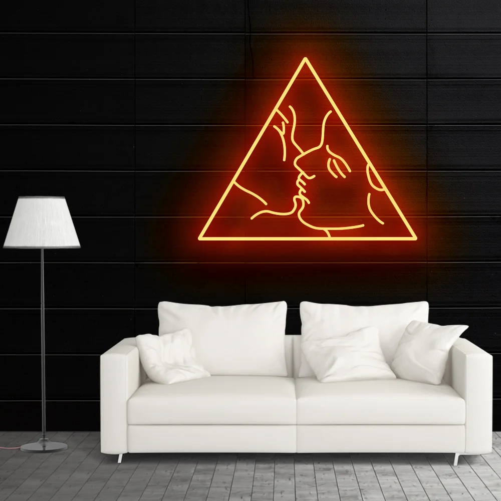 Letrero de ne&oacute;n Led para decoraci&oacute;n del hogar, cartel de est&eacute;tica linda, decoraci&oacute;n acr&iacute;lica personalizada para tienda, fiesta, regalo, decoraci&oacute;n Kawaii-5