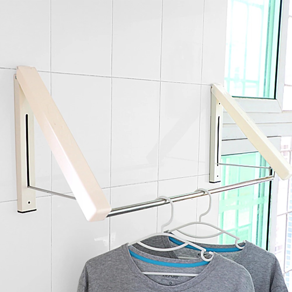 Вешалка для одежды в помещении настенная вешалка белья|Сушилки белья| |