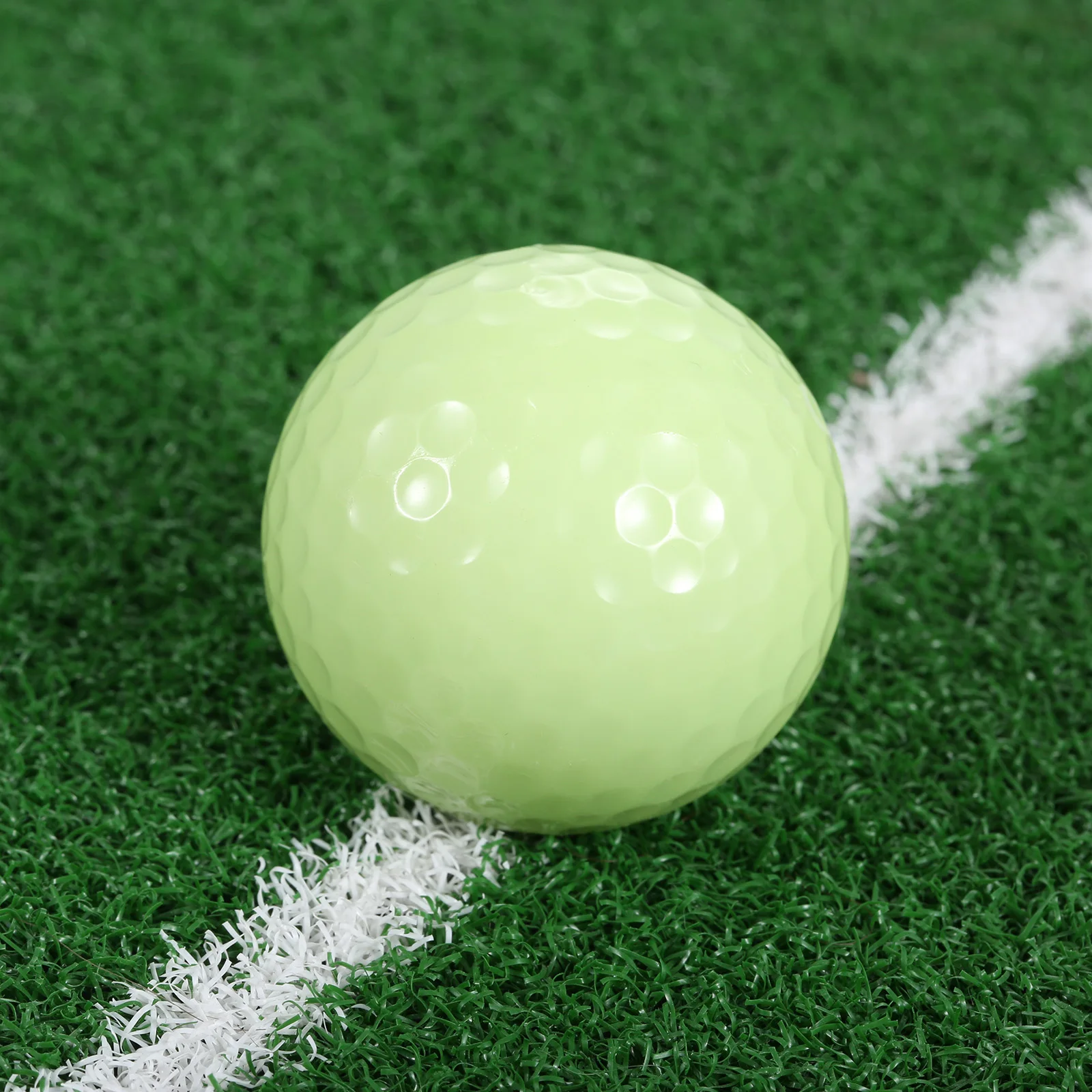1 шт. Гольф тренировочные мячи ярче световой люминесцентные Светящиеся в темноте