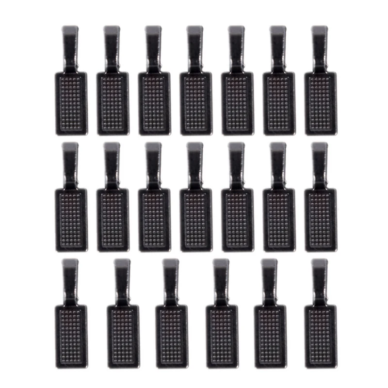 20 шт./компл. сплав клея на кабошона прямоугольник Форма подвески прелести разъем