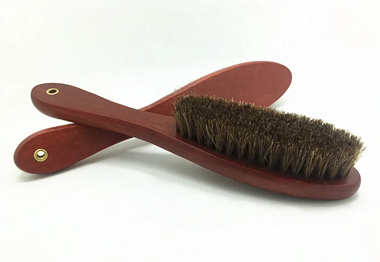 Щетка для конского волоса с длинной ручкой щетка обуви эластичная очистки и