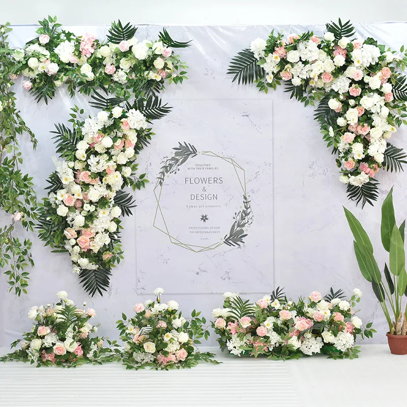 Европейский Свадебный арочный Декор Искусственный цветок свадебный реквизит