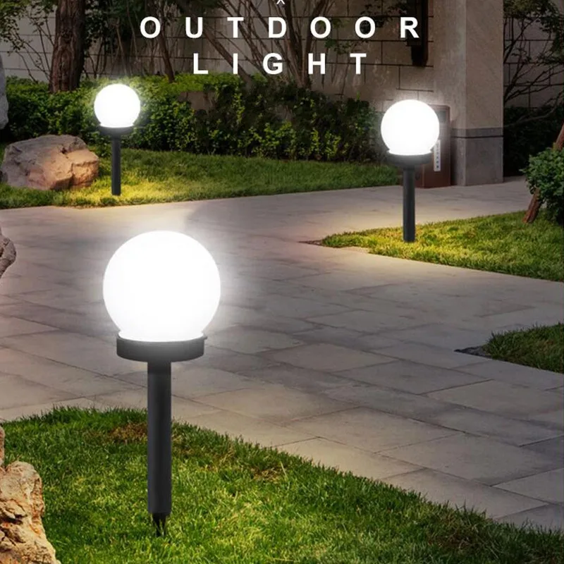 Светодиодный садовый светильник на солнечной батарее наружные