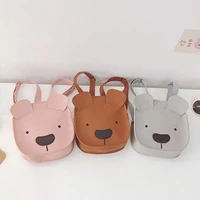 fashion new children school bag bear cartoon toy baby backpack boy gril school bags gift for kids backpacks