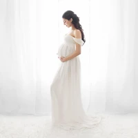 sexy maternity dresses for photo shoot chiffon pregnancy dress photography prop maxi gown dresses for pregnant women clothes