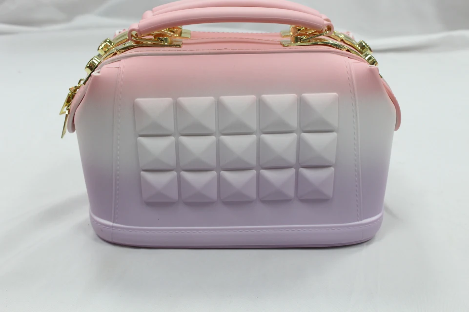 

GW 2020 PVC Jelly Bag new design lady women tote handbag high quality