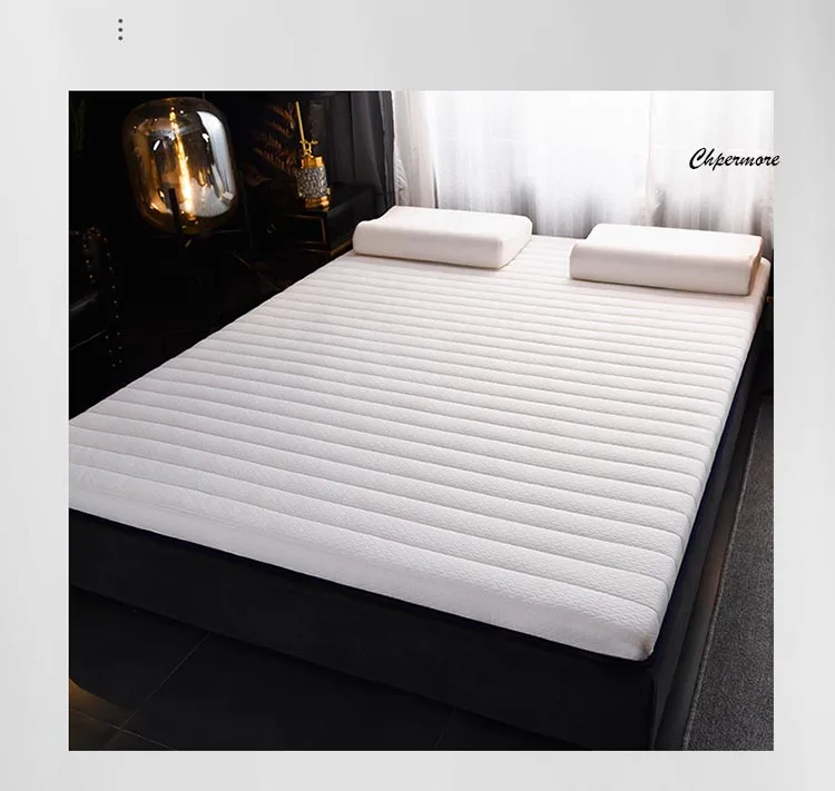 

Chpermore Three-dimensional Breathable Natural latex Mattress Slow rebound Foam Mattresses Thicken Tatami King Queen Size