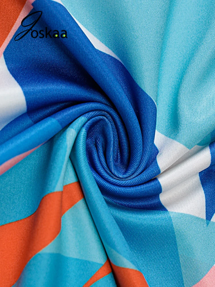 

Joskaa Leaf Printed Halter Lace-Up Hollow Out Bodycon Dress Women Sexy Backless Party Mini Dresses Autumn 2021 Night Club Outfit