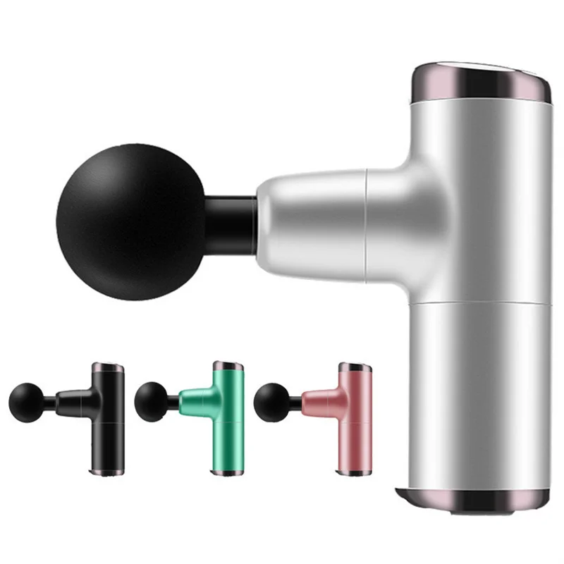 Портативный мини массажный пистолет для расслабления мышц перкуссия глубокий