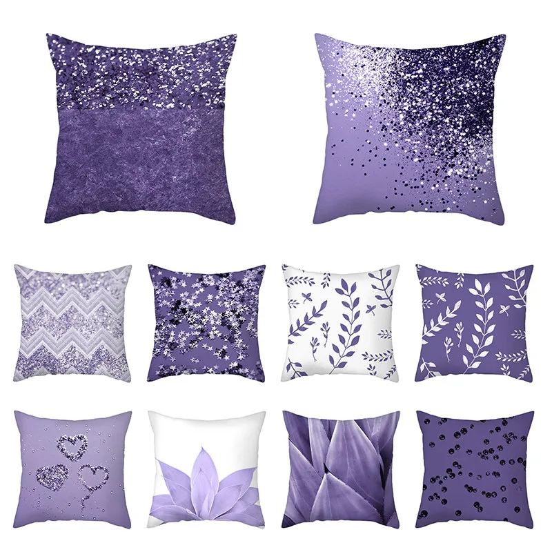 Fuwatacchi геометрический Чехол на подушку треугольный цветок наволочка для дома