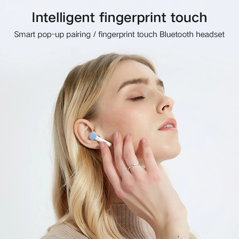 Беспроводные наушники tws i12, беспроводная Bluetooth гарнитура, HD стерео V5.0, шумоподавление, беспроводные наушники, подходят для смартфонов