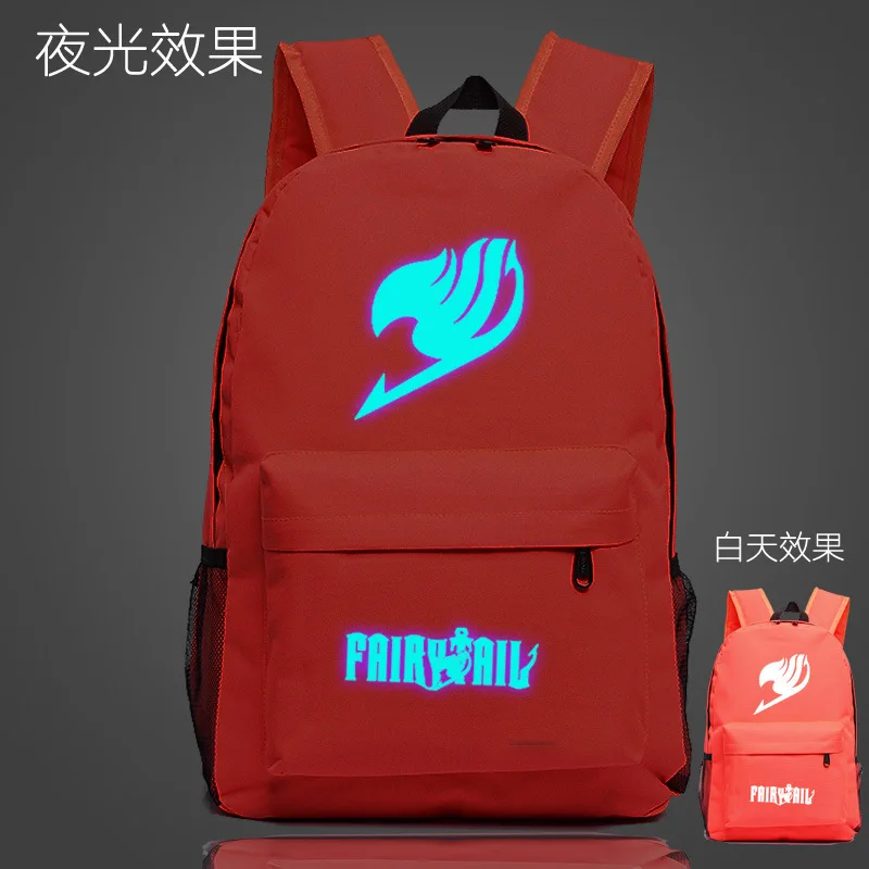 Оригинальная светящаяся школьная сумка с рисунком для подростков Мультяшные