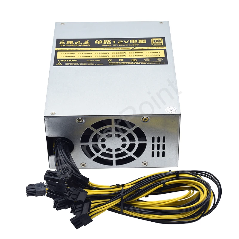 

1800W 12V power supply psu for antminer S7 S9 L3+ D3 A4 A6 741 E9 miner machine server mining board psu bitmain apw3