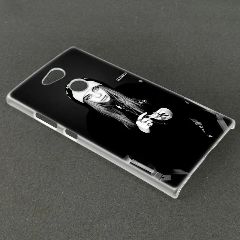 Billie Eilish Мода жесткий чехол для Sony Xperia L1 L2 L3 X XA XA1 XA2 XA3 ультра 10 плюс E5 XZ XZ1 XZ2 компактный XZ3 XZ5 2 20 крышка