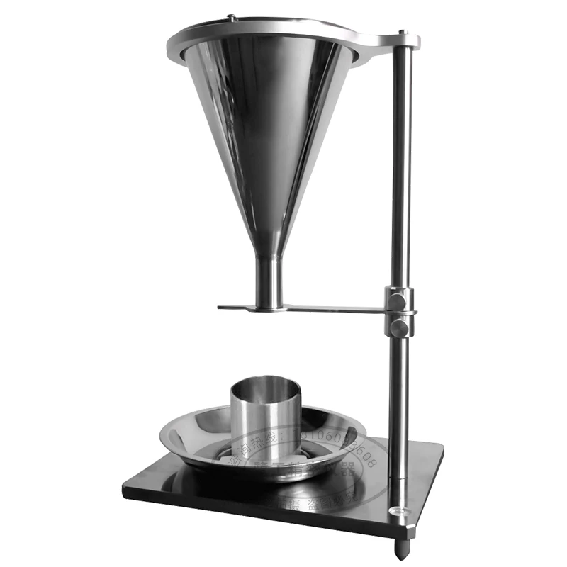 

Natural bulk density tester for Coarse abrasive