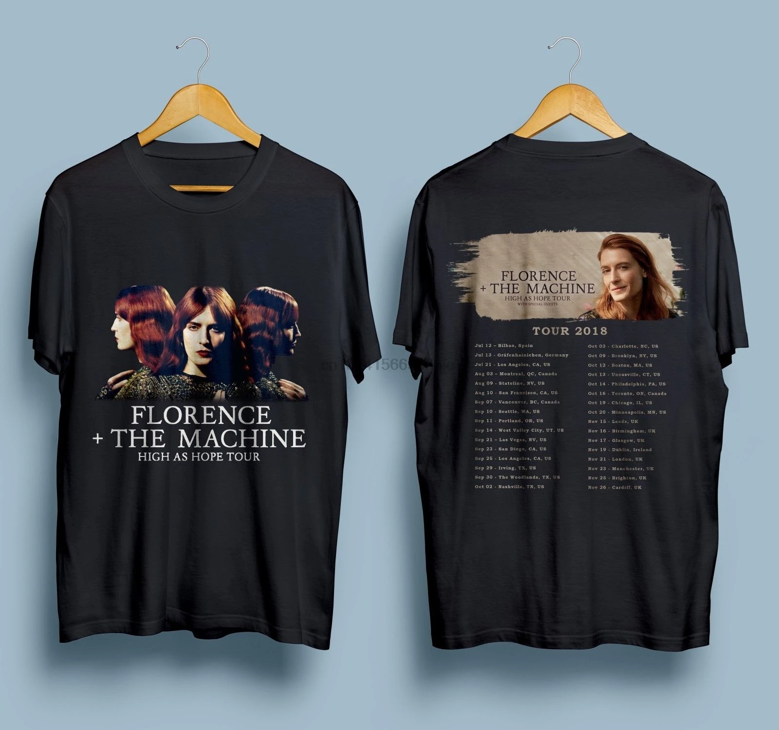 Мужская футболка с принтом Флоренция и машина Тур Размеры S-2XL 2018 | одежда