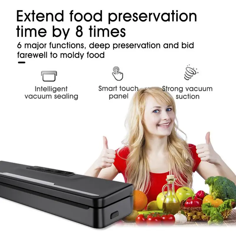Домашняя система автоматического герметизации пищевых продуктов вакуумный
