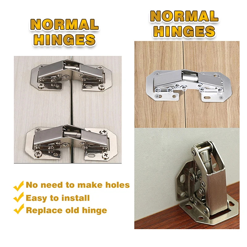 4/6/10 шт. дверные петли для шкафа | Обустройство дома