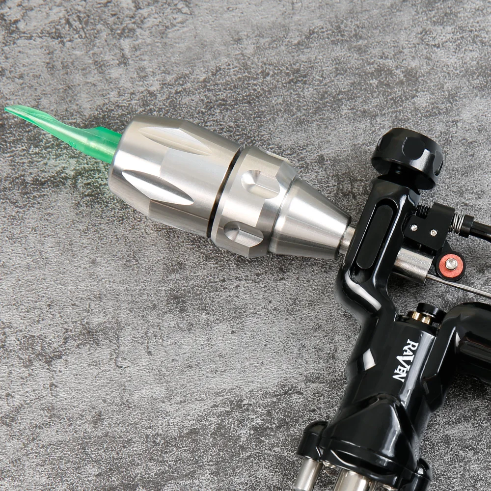 Ручки для тату из нержавеющей стали 316 круглая регулируемая ручка