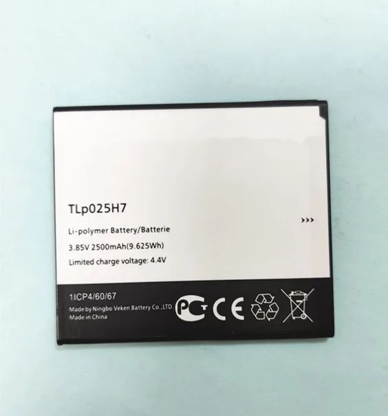 B-TAIHENG высокого качества Замена TLp025H1 батарея для Alcatel Работает с любым оператором