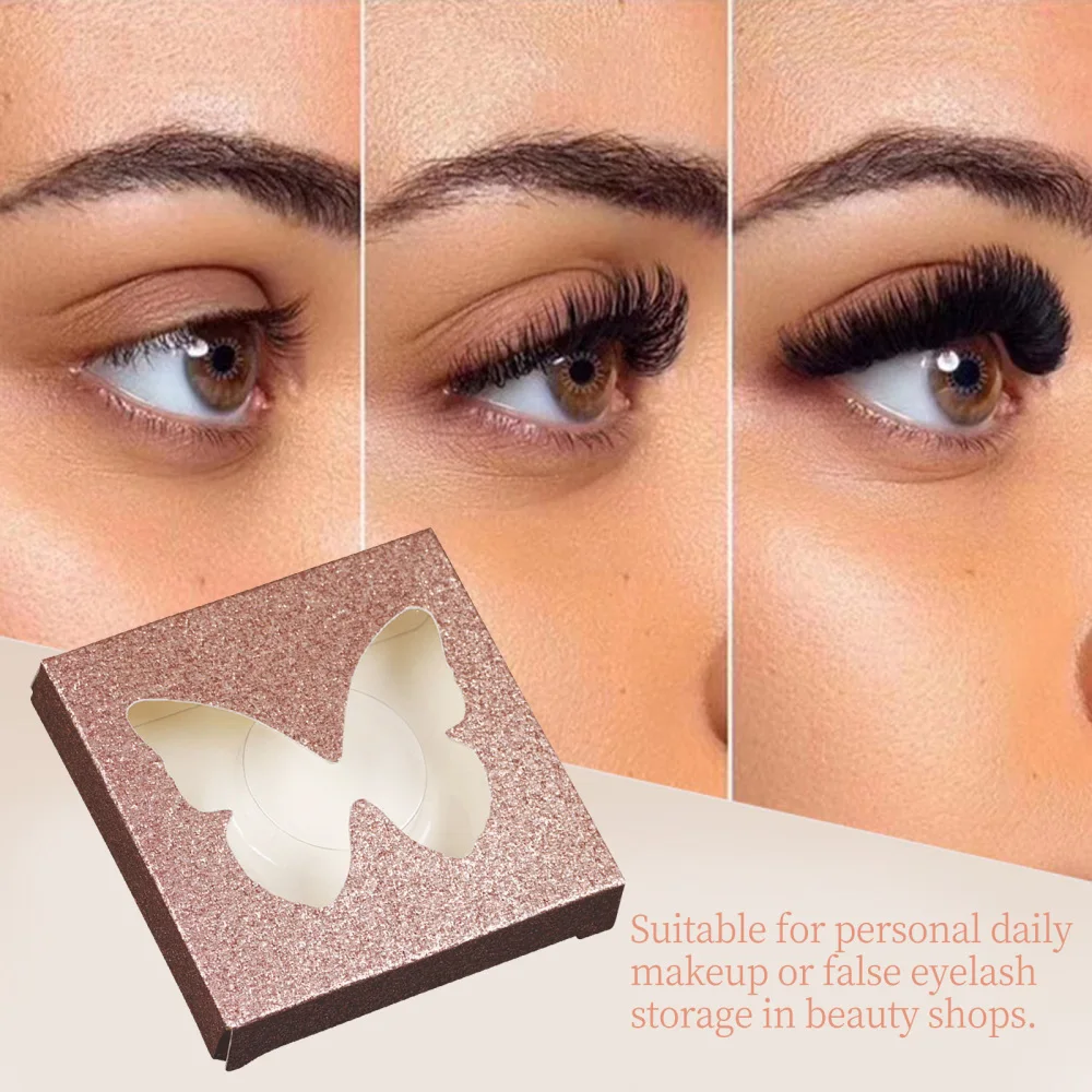 

30pcs Empty Lash Case Eyelash Storage Box False Lashes Holder Lash Tray