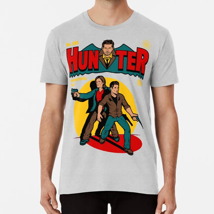 Охотничья комикс футболка Винчестер Сэм Дин сверхестественный чехол Охотник