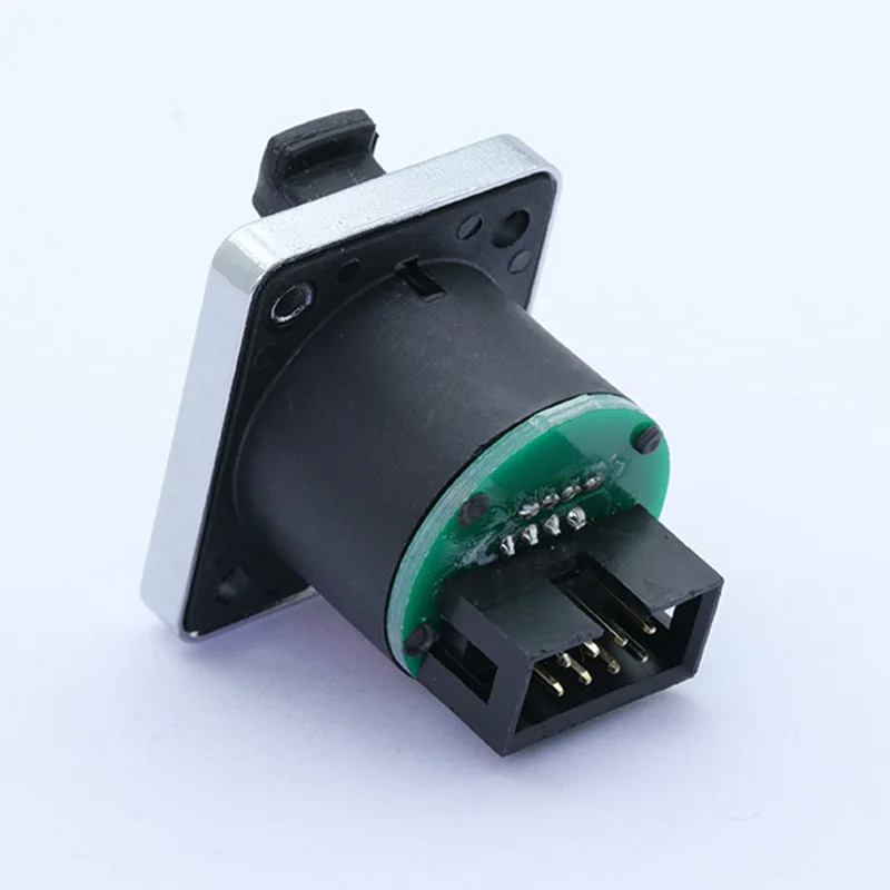 100pcs 8PIN Straight Wire Connector RJ45 Module Jack Socket Metal Ethernet PCB Network connector with PUSH Lock | Обустройство дома