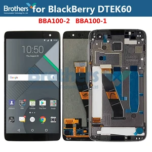 ЖК-экран для BlackBerry DTEK60 BBA100-2 BBA100-1, ЖК-дисплей с сенсорным экраном и дигитайзером в сборе, сменные детали для телефонов 5,5 дюйма