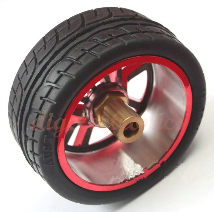 Роботизированная резиновая шестерня двигатель постоянного тока шина