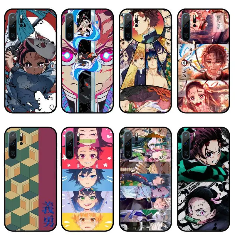 

Kamado Nezuko Kimetsu no Yaiba Demon Slayer Phone Case For Huawei honor Mate P 10 20 30 40 i 9 8 pro x Lite smart 2019 nova 5t