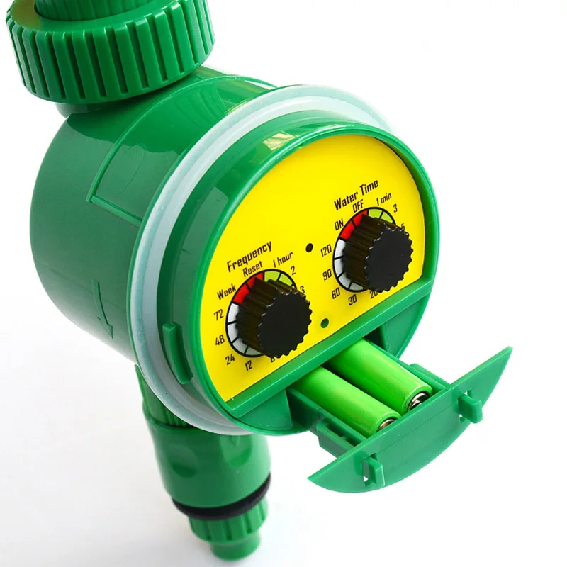 

Automatic Electronic Water Timer Home Garden Watering Faucet Irrigation Controller Digital Garden Watering Timer No Battery