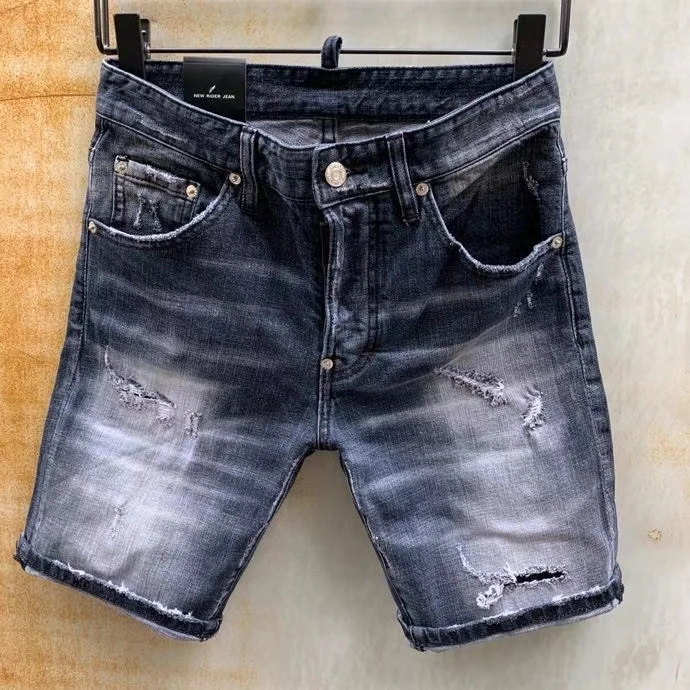 

2021 новый стиль DSQUARED2 модные мотоциклетные рваные джинсы 2045 #