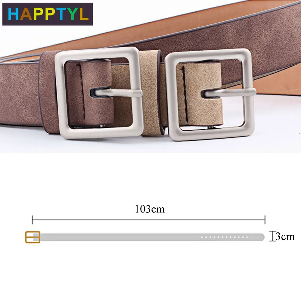 HAPPTYL 1 шт. модные женские ремни из искусственной кожи для джинсов брюки с