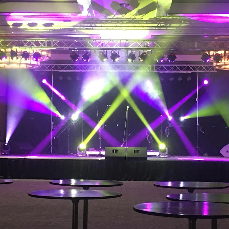 IMRELAX 6 шт. 200 Вт Луч пятна переместимый светильник плюс 4 Призма & гобо вечерние