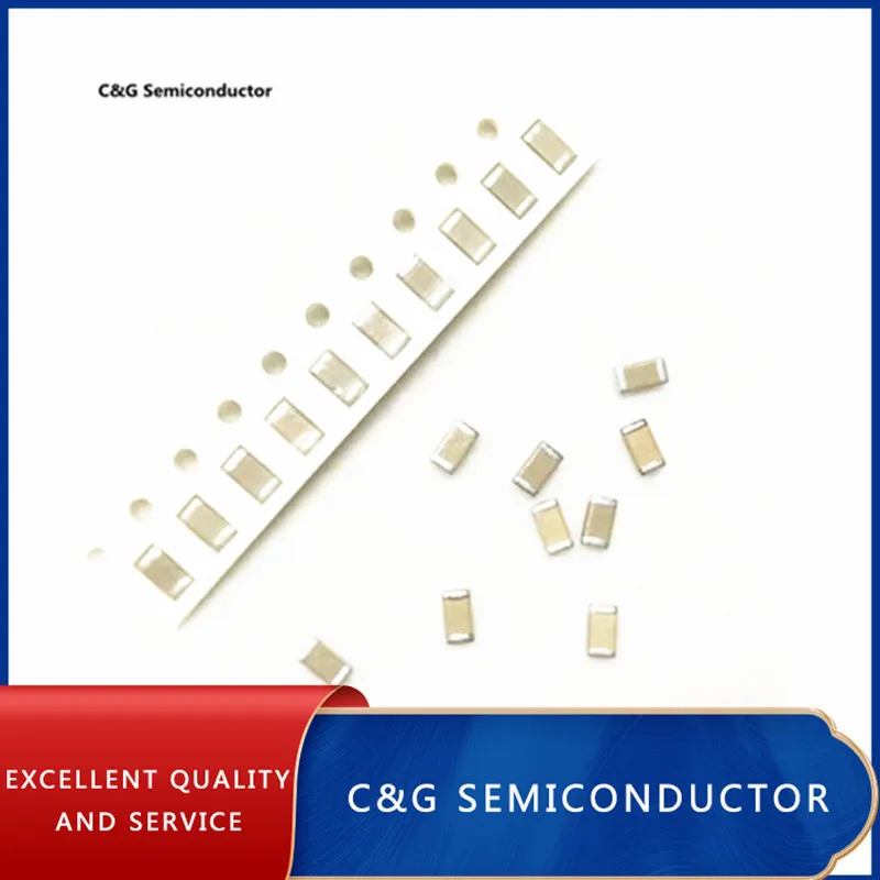 100 шт. 1206 22PF 50 в 5% Smd чиповый конденсатор (8PF 50PF 62PF 68PF 75PF 82PF 100PF 150PF 180PF 200PF - купить по