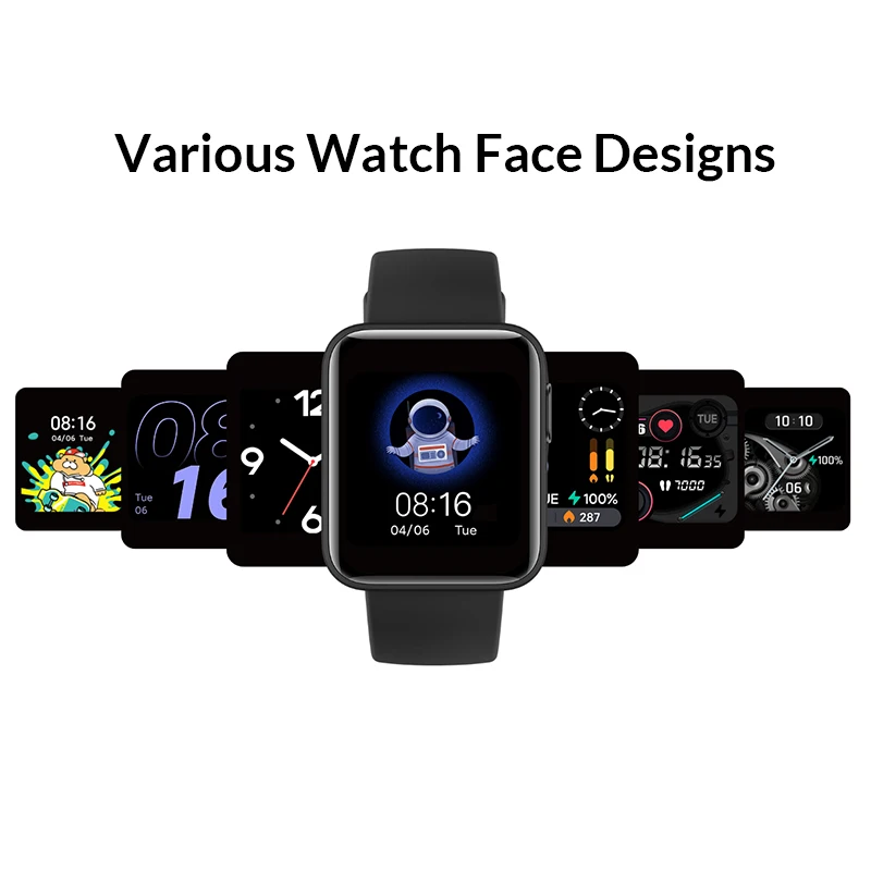 2/5/10 шт. Xiaomi Mi Watch Lite GPS Смарт-часы браслет 1 4 дюйма TFTLCD экран Bluetooth 5 фитнес-трекер с