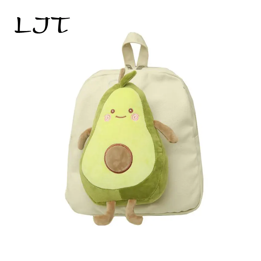 Рюкзак LJT с принтом авокадо милый дорожный рюкзак моркови для девочек