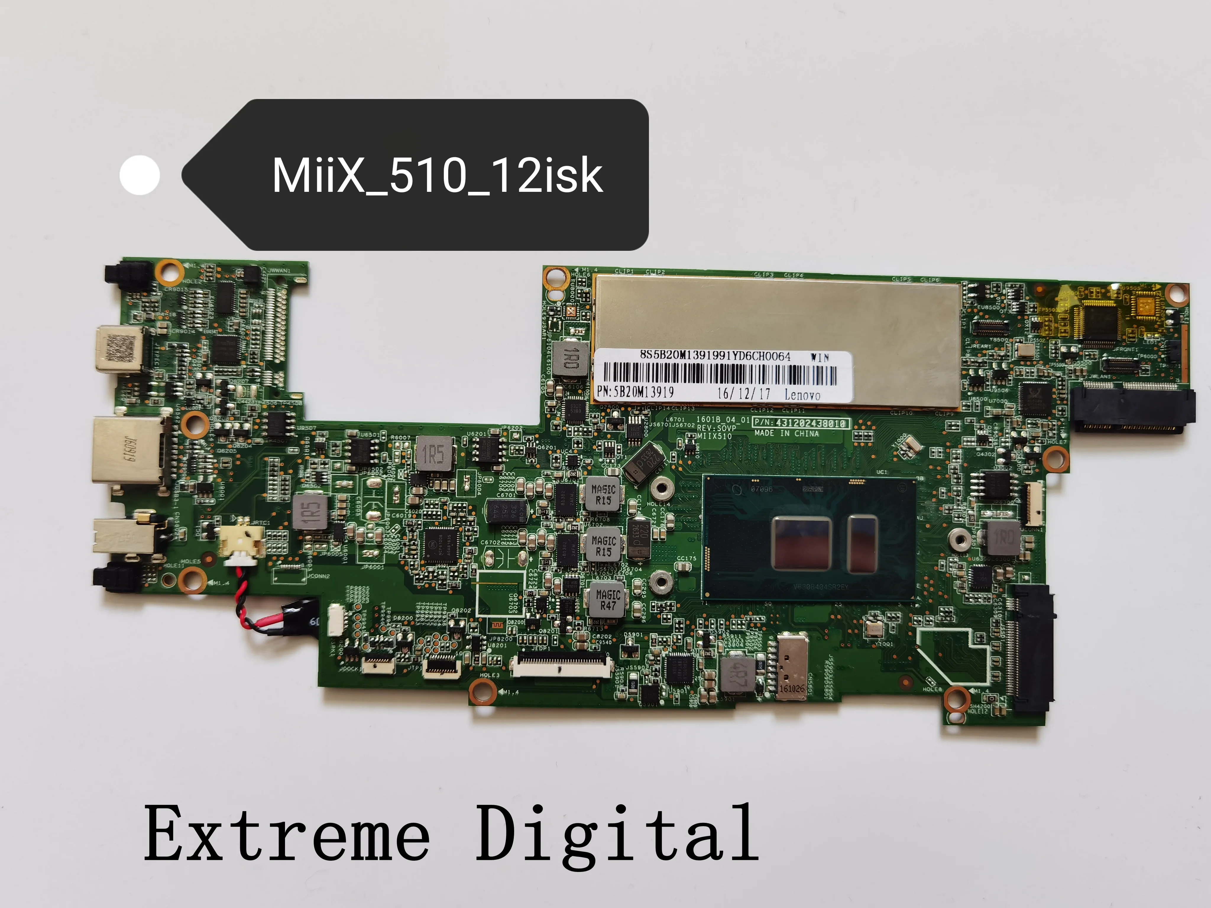 Для Lenovo MIIX510 12ISK MIIX 510 ноутбук материнская плата процессор i5 6200U 8G оригинальный