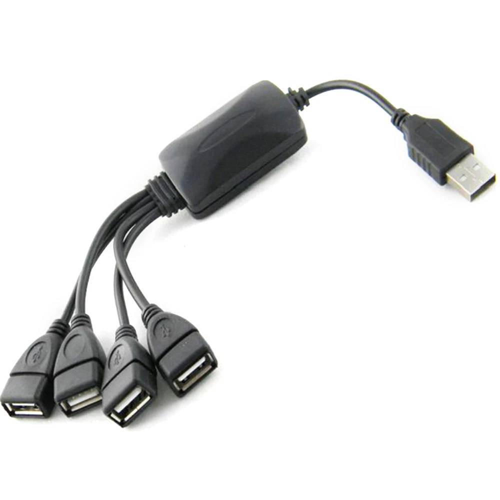 4 порта Usb зарядное устройство переключатель 2 0 мини кабель концентратор