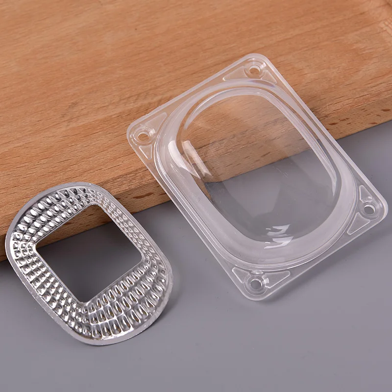 1 комплект Светодиодный отражатель для объектива светодиодного COB чипа лампа +