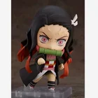 Фигурка аниме рассекающий демонов, 10 см, 1193 Tanjiro 1194 Nezuko, подвижная, меняющая лицо, глиняная, кула, коллекционные украшения