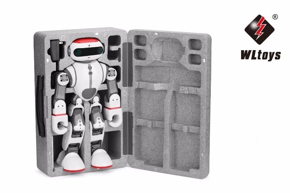 WLtoys F8 Dobi Интеллектуальный гуманоид RC робот Голосовое управление RC робот с танцами/краской/йогой/рассказом радиоуправляемая Игрушечная модель