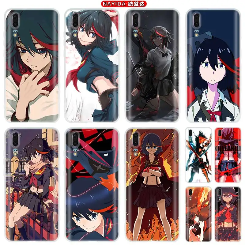 

Мягкий силиконовый чехол KILL la KILL из аниме для Huawei P40 P30 P20 Pro P10 Lite E Plus Smart 2019 2020 Z, чехол со звездой