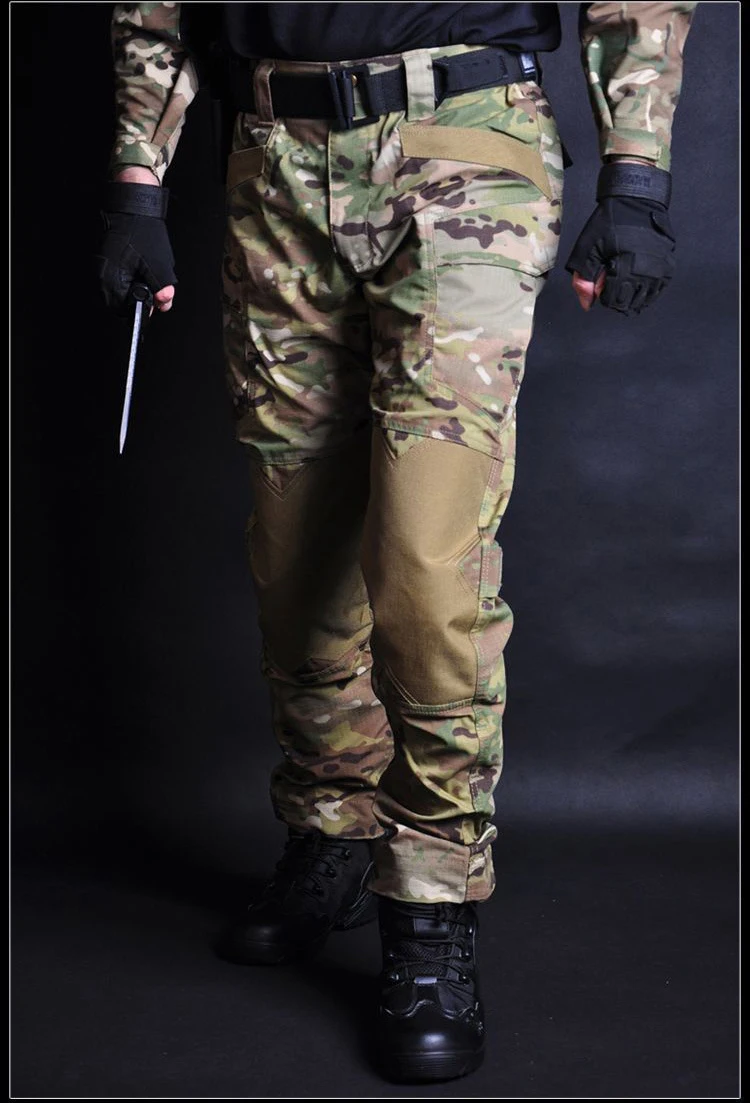 Брюки мужские камуфляжные в стиле милитари тактические боевые армейские