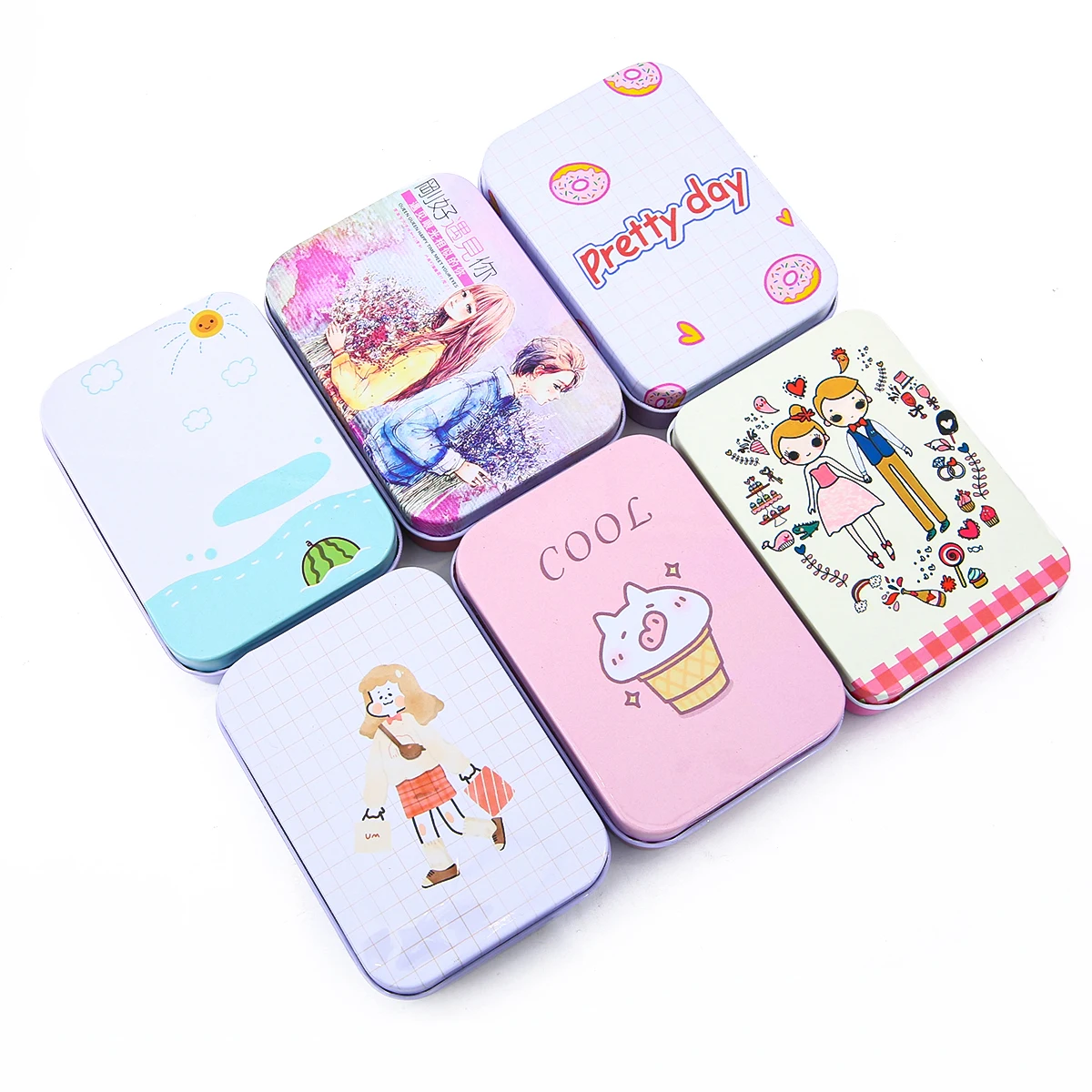 Новая Винтажная стандартная герметичная банка упаковочные коробки для