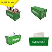 120124130135 creative shipping model container evergreen storage box pen box tissue box mode can be customized