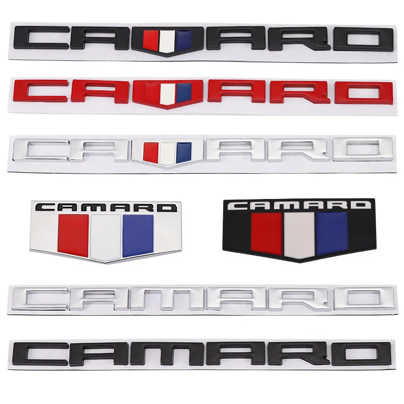 

Metal CAMARO Emblem Badge Decals Car Sticker for Chevrolet Chevy Camaro Cruze Bumblebee Captiva Aveo Silverado Lacetti Spark