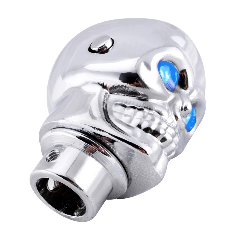 Ручка переключения рулевого механизма автомобиля череп голова Стиль Шестерни