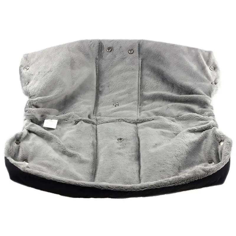 Унисекс Повседневный зимний теплый для детской коляски клатч рук уплотненный